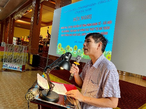 hoi-nghi-thong-tin-tuyen-truyen-ve-tinh-hinh-kinh-te-xa-hoi-tin-nguong-ton-giao-va-cong-tac-trat-tu-an-toan-giao-thong-cho-chuc-sac-chuc-viec-nha-tu-hanh-phat-giao-tren-dia-ban-tinh-bac-ninh