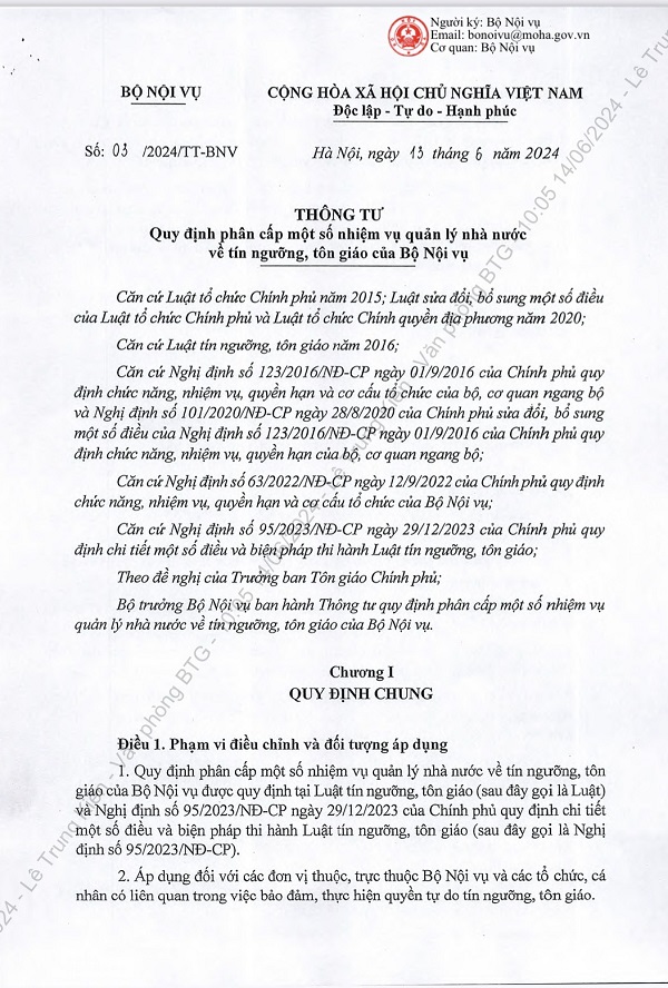 thong-tu-quy-dinh-phan-cap-mot-so-nhiem-vu-quan-ly-nha-nuoc-ve-tin-nguong-ton-giao-cua-bo-noi-vu