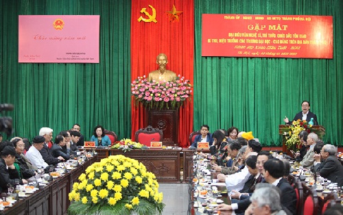 Ha_Noi__Gap_mat_chuc_sac_ton_giao__van_nghe_si__tri_thuc_va_lanh_dao_cac_truong_dai_hoc___cao_dang