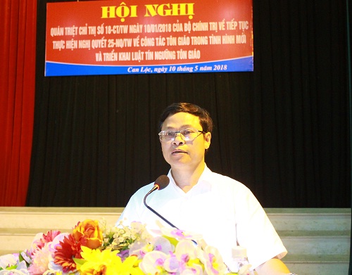Can_Loc__Ha_Tinh__Trien_khai_Luat_tin_nguong__ton_giao