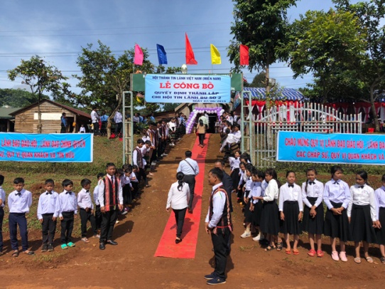 Dak_Nong__Le_cong_bo_thanh_lap_chi_hoi_Tin_Lanh_Bu_So_2