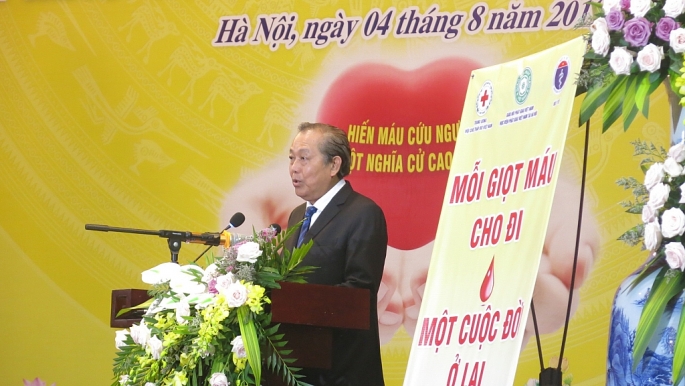 Pho_Thu_tuong_Truong_Hoa_Binh_du_khai_mac_Ngay_hoi_hien_mau_cuu_nguoi_hanh_Bo_Tat_dao