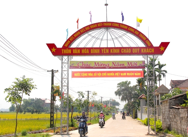 Thon_giao_toan_tong_dau_tien_tai_Ha_Tinh_duoc_cong_nhan_Khu_Dan_cu_nong_thon_moi_kieu_mau