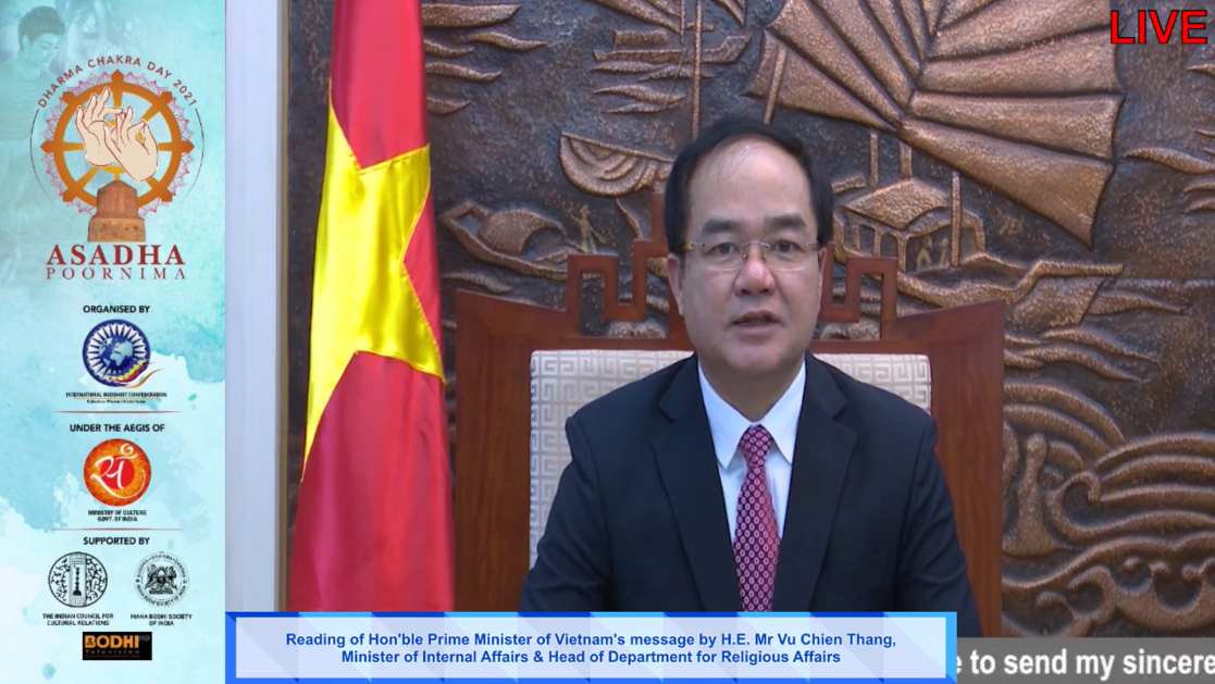 thu-truong-bo-noi-vu-vu-chien-thang-gui-thong-diep-chuc-mung-dai-le-quoc-te-truc-tuyen-ky-niem-ngay-duc-phat-chuyen-phap-luan-asadha-poormina-nam-2021